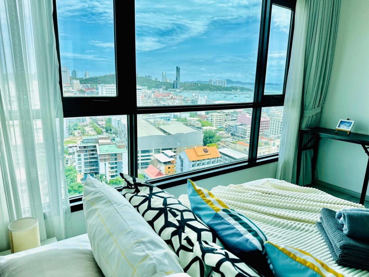The Base Central Pattaya 2Bed King&Queen Sky Seaview & Infinity Pool Exterior photo