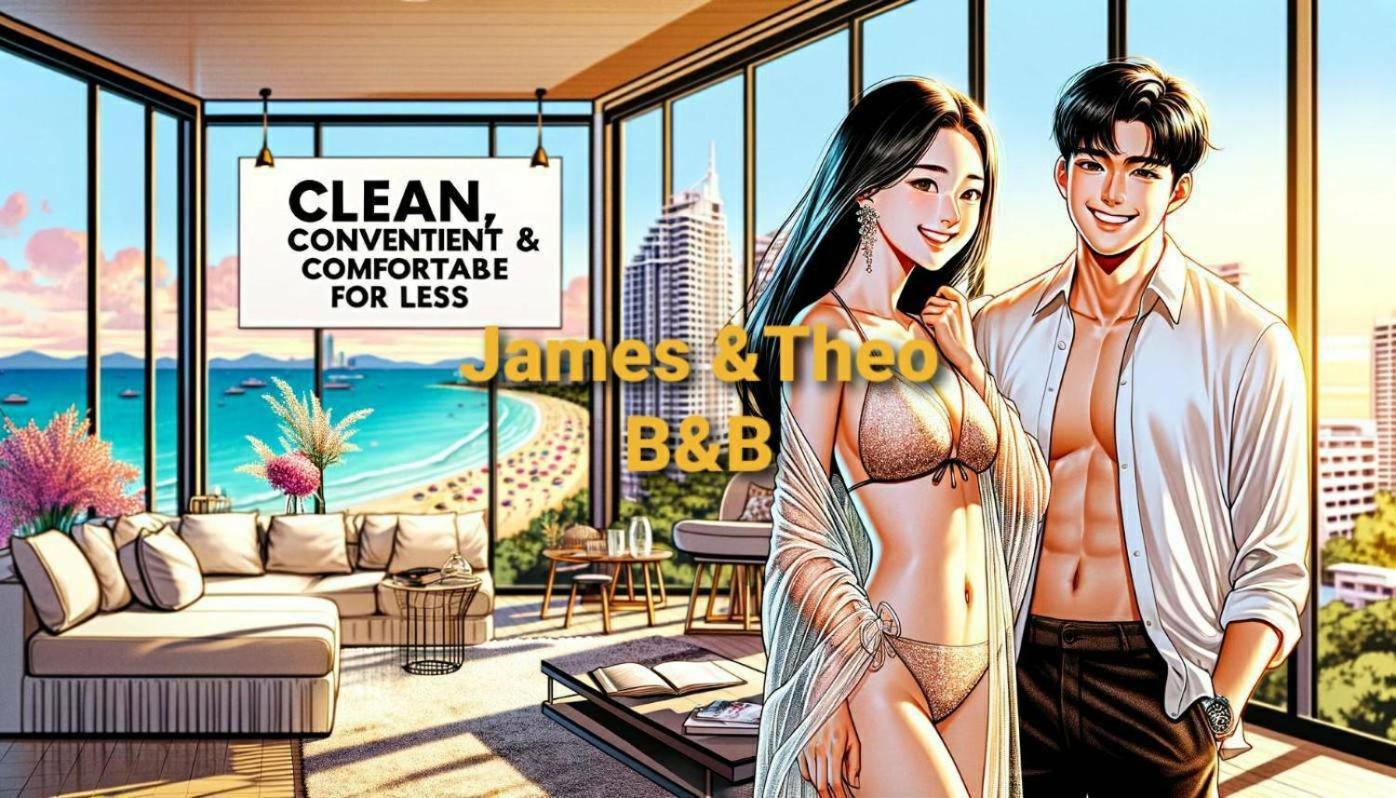 The Base Central Pattaya 2Bed King&Queen Sky Seaview & Infinity Pool Exterior photo