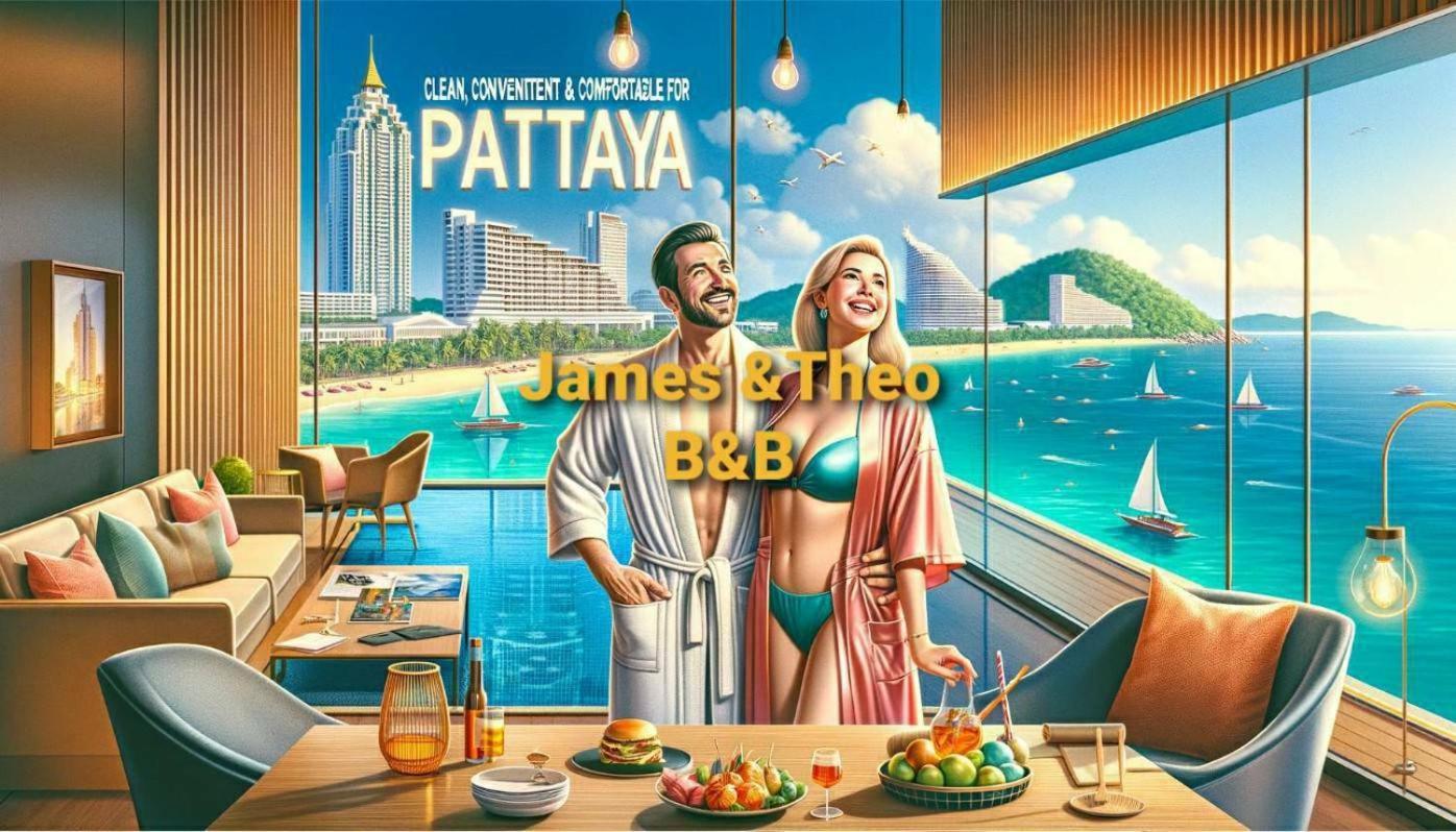 The Base Central Pattaya 2Bed King&Queen Sky Seaview & Infinity Pool Exterior photo
