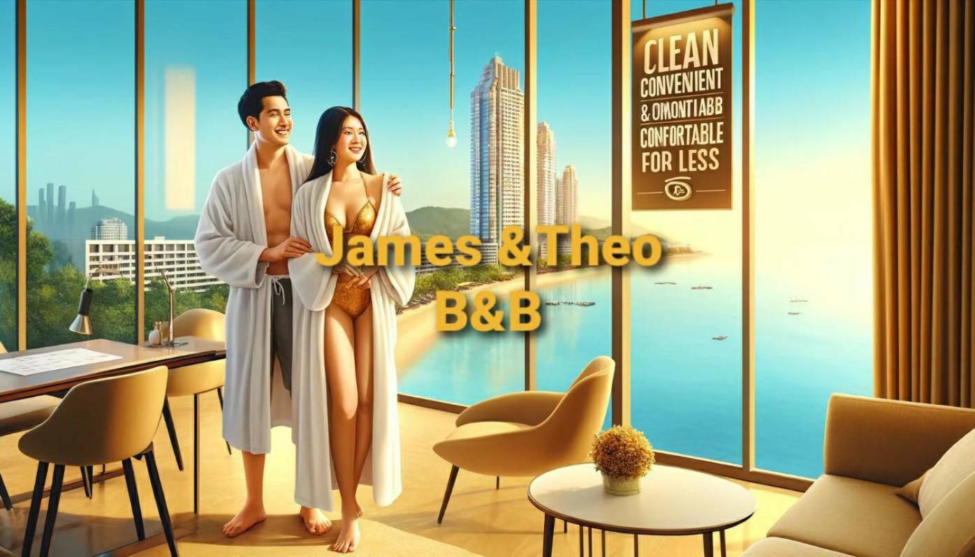 The Base Central Pattaya 2Bed King&Queen Sky Seaview & Infinity Pool Exterior photo